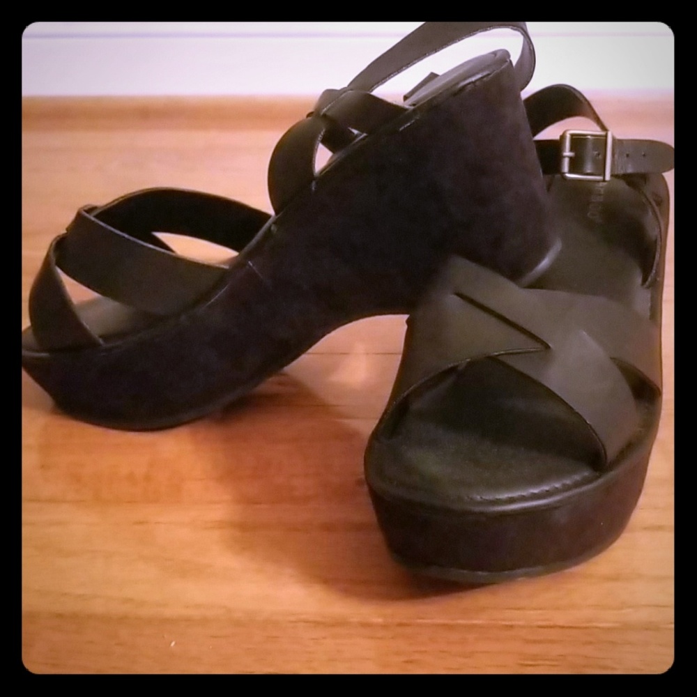 BAMBOO Platform Sandals